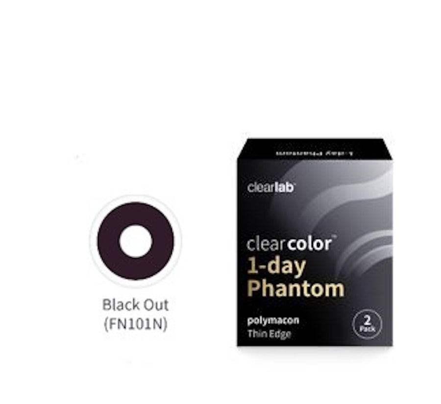 Clear Color 1 Day Negra