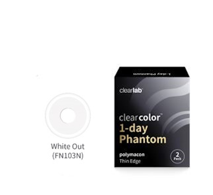 Clear Color 1 Day Blanca