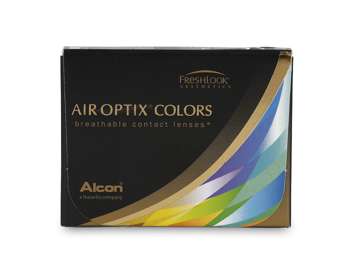 Front Air Optix Colors Air Optix Colors 2 unidades Mensuales 2 lentillas por caja