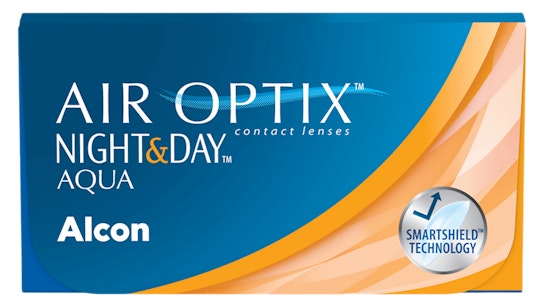 Air Optix Air Optix Night&Day Aqua 6 unidades Monthly 6 lentillas por caja