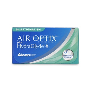 Air Optix plus Hydraglyde for astigmatism 