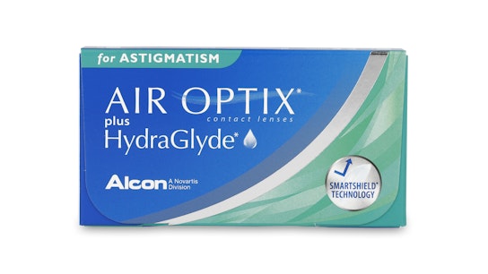 Air Optix plus Hydraglyde for astigmatism 6 unidades 