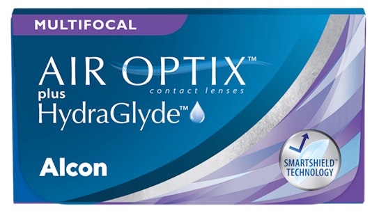 Air Optix Air Optix plus Hydraglyde Multifocal 3 unidades Monthly 3 lentillas por caja
