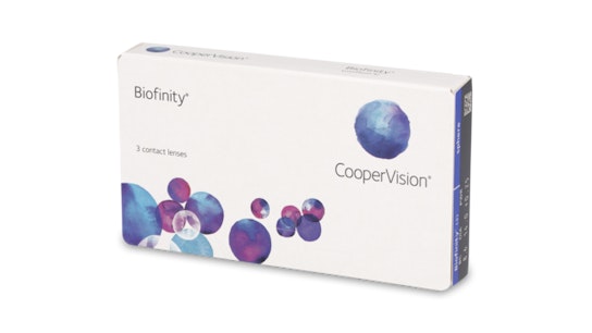Biofinity Biofinity 3 unidades Monthly 3 lentillas por caja