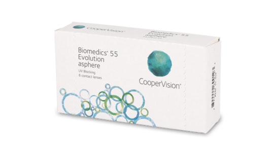 Biomedics Biomedics 55 Evolution 6 unidades Monthly 6 lentillas por caja