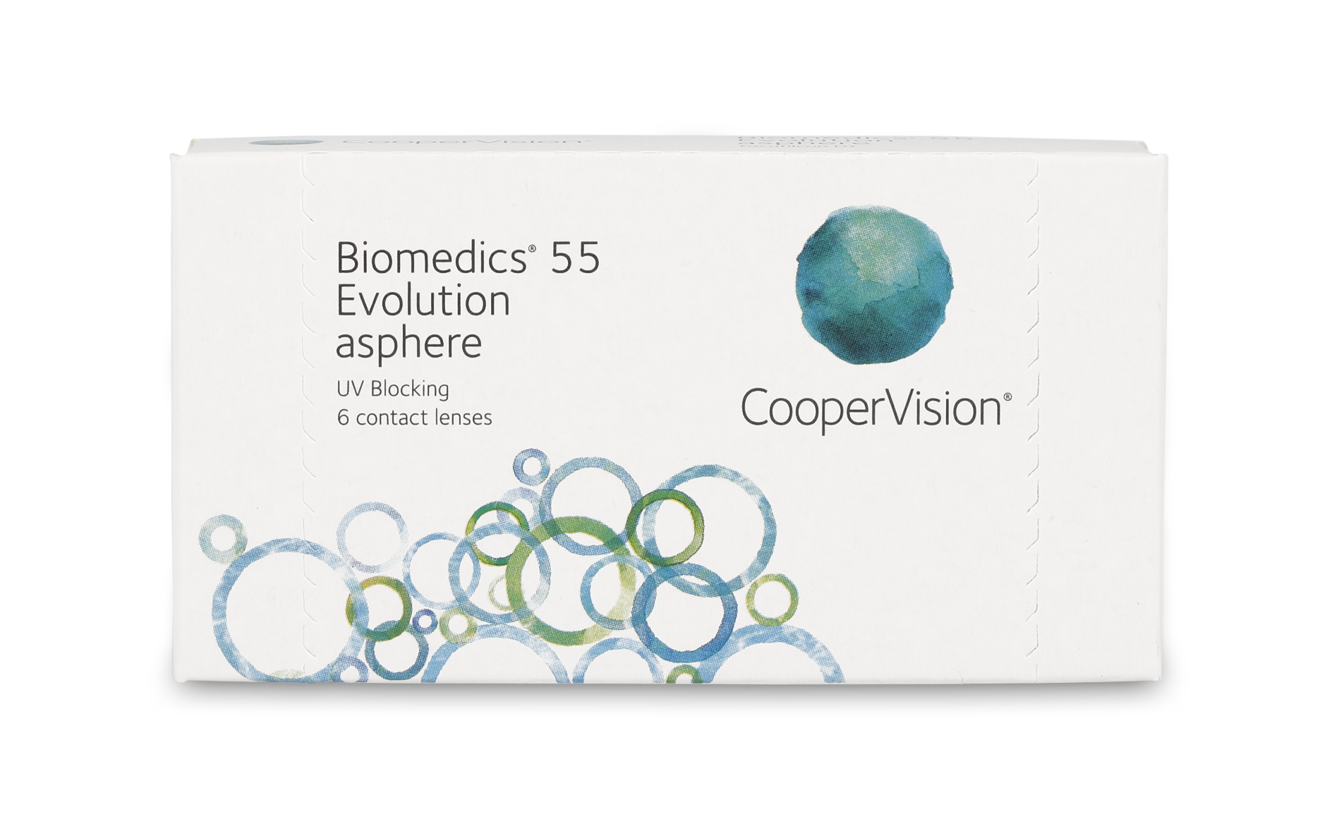 Front Biomedics Biomedics 55 Evolution 6 unidades Mensuales 6 lentillas por caja