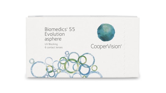 Biomedics Biomedics 55 Evolution 6 unidades Monthly 6 lentillas por caja
