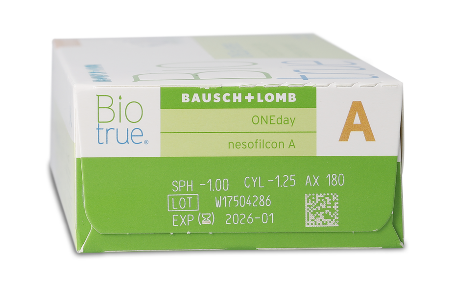Parameter Biotrue Biotrue One Day for Astigmatismo 30 unidades Diarias 30 lentillas por caja