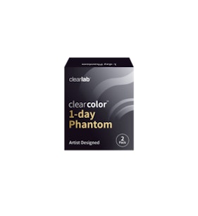 Clearcolor Clear Color 1 Day Zombie Yellow 2 unidades Diarias 2 lentillas por caja