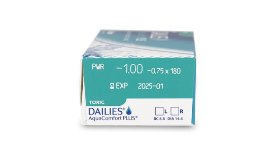 Dailies Dailies Aqua Comfort Plus Toric 30 unidades Daily 30 lentillas por caja