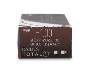 Parameter Dailies Dailies Total 1 30 unidades Diarias 30 lentillas por caja