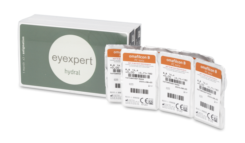 Open_Box Eyexpert Eyexpert Hydral Astigmatism 6 unidades Mensuales 6 lentillas por caja