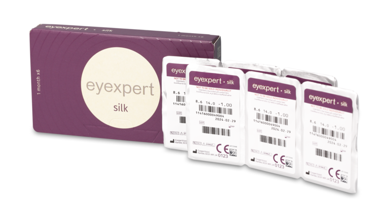 Open_Box Eyexpert Eyexpert Silk 6 unidades Mensuales 6 lentillas por caja