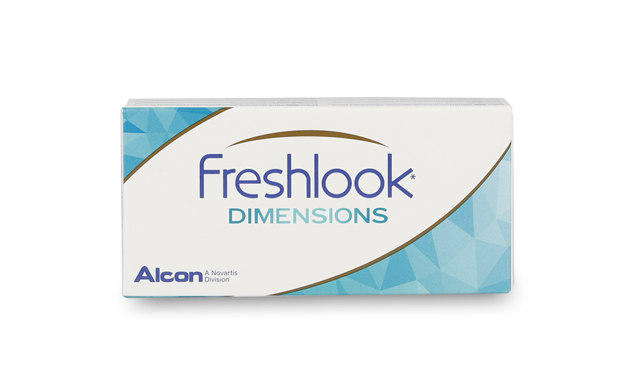 Front Freshlook FreshLook Dimensions 2 unidades Mensuales 2 lentillas por caja