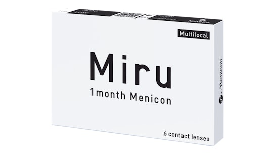 Miru Miru 1 month Multifocal 6 unidades Mensuales 6 lentillas por caja
