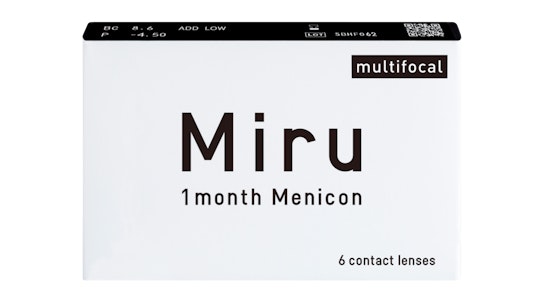 Miru Miru 1 month Multifocal 6 unidades Mensuales 6 lentillas por caja