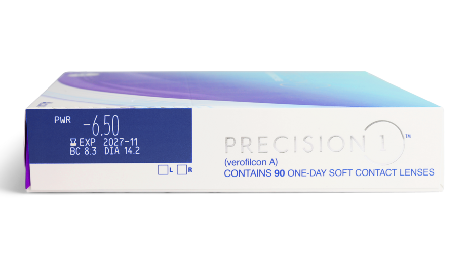 Parameter Precision Precision 1 90 unidades Diarias 90 lentillas por caja