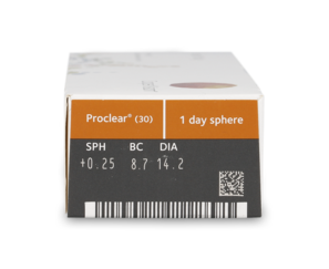 Parameter Proclear Proclear 1 Day 30 unidades Diarias 30 lentillas por caja