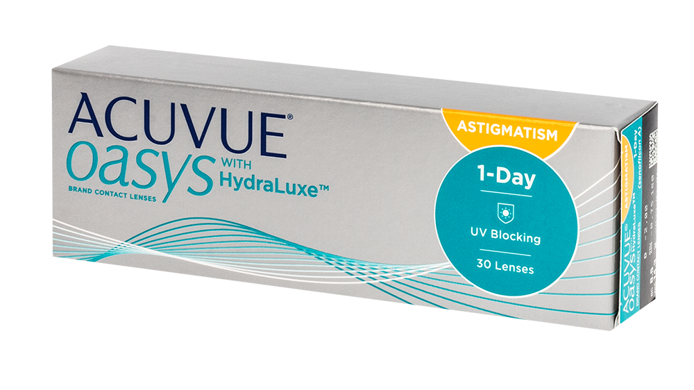Front ACUVUE® OASYS® 1 Day for ASTIGMATISM Vente par 30