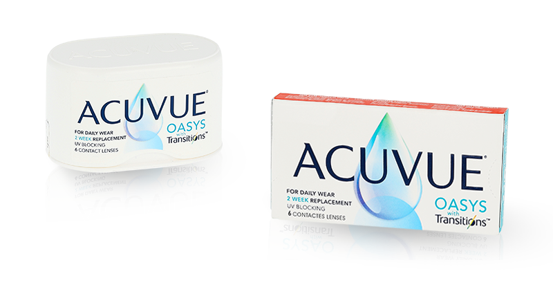 Front ACUVUE® OASYS with Transitions™ vente par 6