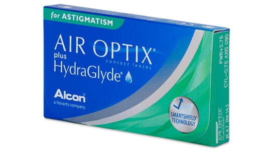 AIR OPTIX PLUS HYDRAGLYDE FOR ASTIGMATISM 6L 