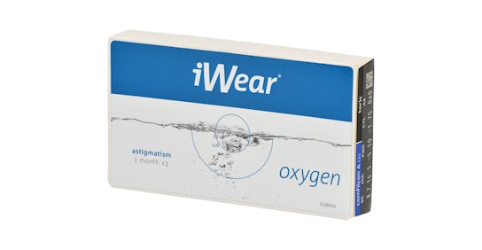 IWEAR Iwear Oxygen Astigmatism (6) Mensuelle 6 Lentilles par boîte