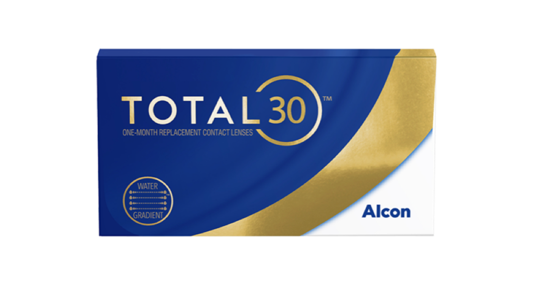 Front ALCON TOTAL 30 6L Mensuelle 6 Lentilles par boîte