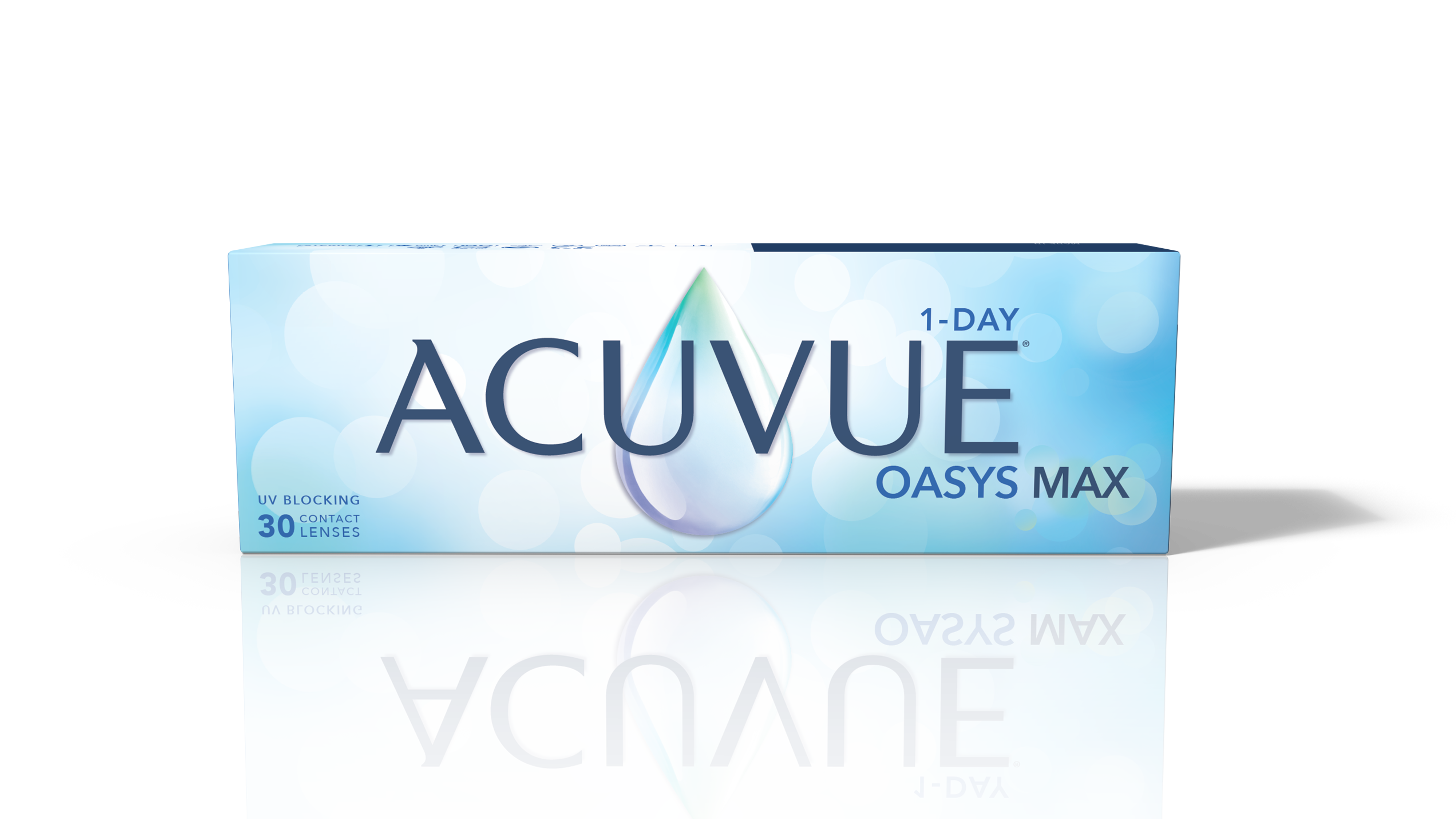 Front ACUVUE ACUVUE® OASYS MAX 1-Day  30P Journalière 30 Lentilles par boîte