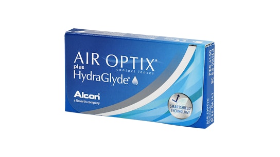 AIR OPTIX AIR OPTIX® plus HydraGlyde® 6L Mensuelle 6 Lentilles par boîte