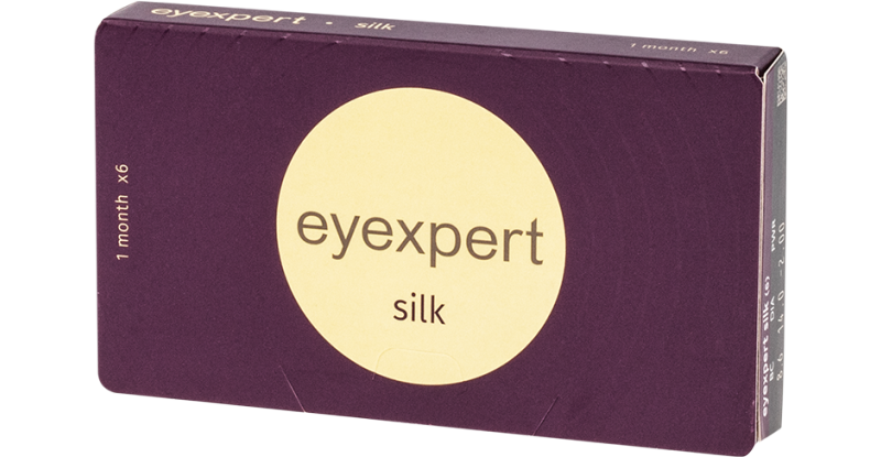 Front EYEXPERT Eyexpert Silk (6) Mensuelle 6 Lentilles par boîte