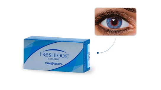 FRESHLOOK FreshLook COLORS 2L Sapphire Blue - Saphir Mensuelle 2 Lentilles par boîte