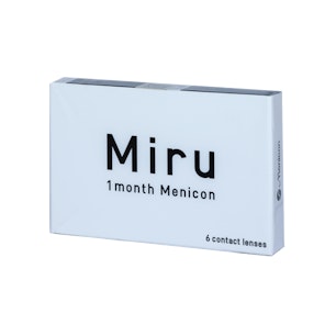 Miru Miru 1month Menicon - Boite de 6 lentilles Mensuelle 6 Lentilles par boîte