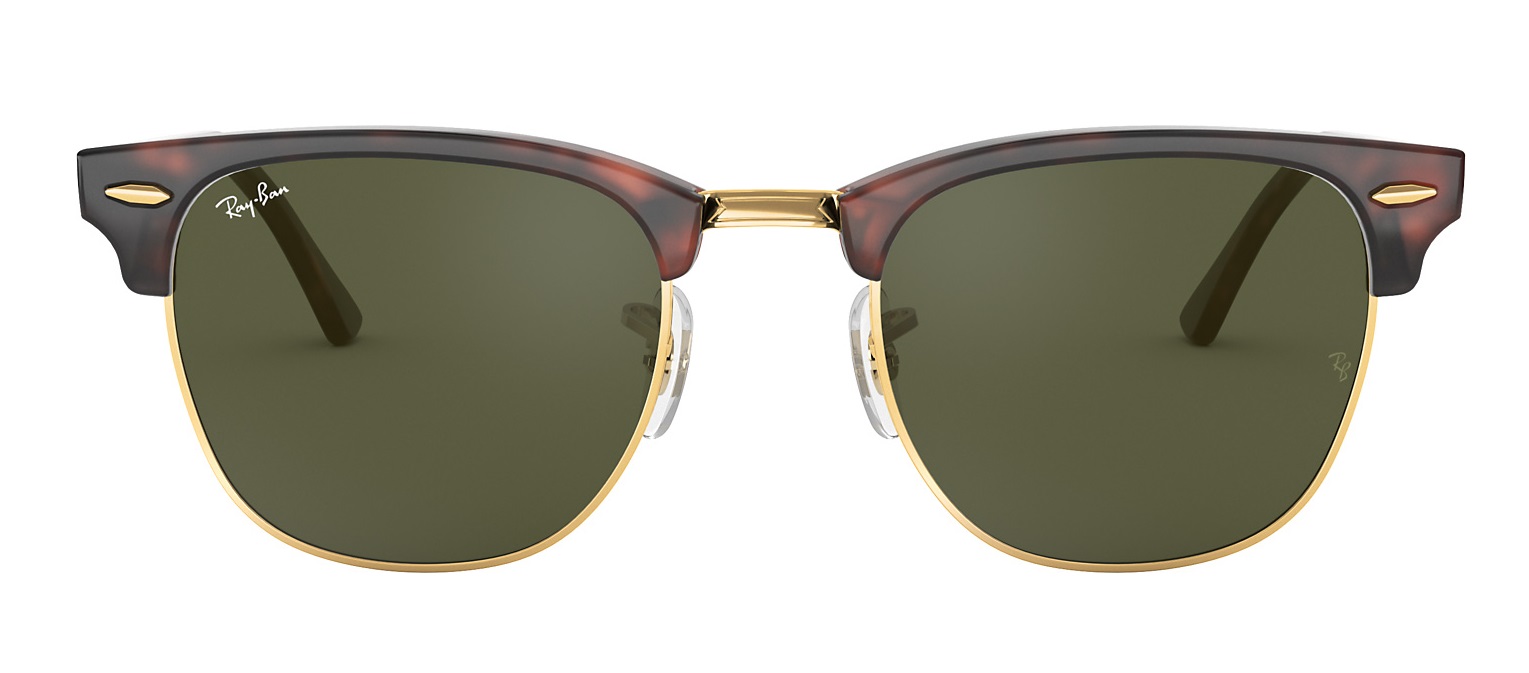 ray ban clubmaster tortoise shell sunglasses