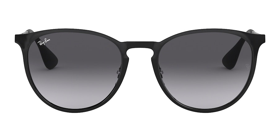 Ray-Ban Erika Metal RB 3539 Unisex Sunglasses Grey/Black