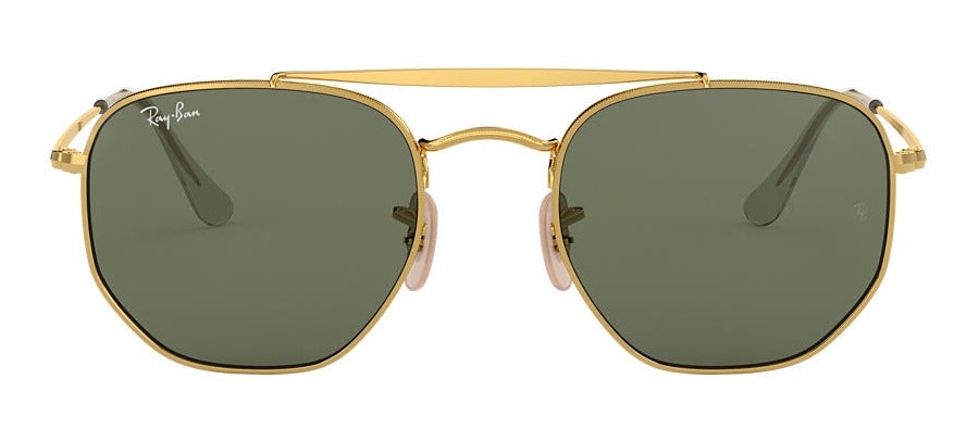 Ray-Ban The Marshall RB3648 Unisex Sunglasses Green/Gold
