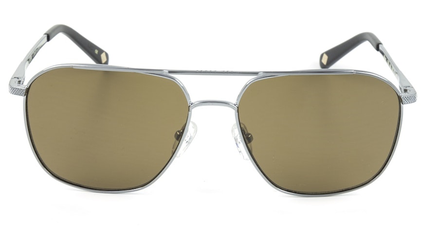 Ted Baker Wilson TB 1509 Men's Sunglasses Brown/Silver