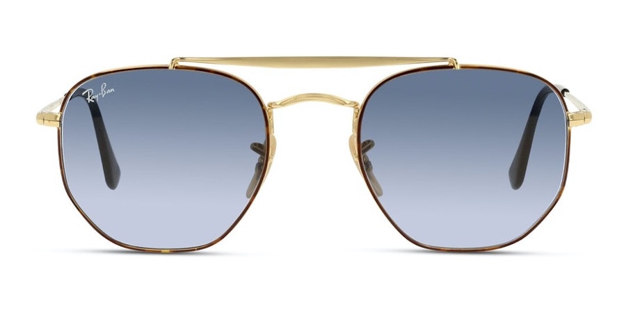 Ray-Ban The Marshall RB 3648 Unisex Sunglasses Blue/Gold
