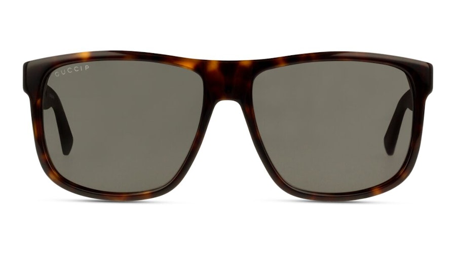 Gucci GG 0010S Men's Sunglasses Grey/Tortoise Shell