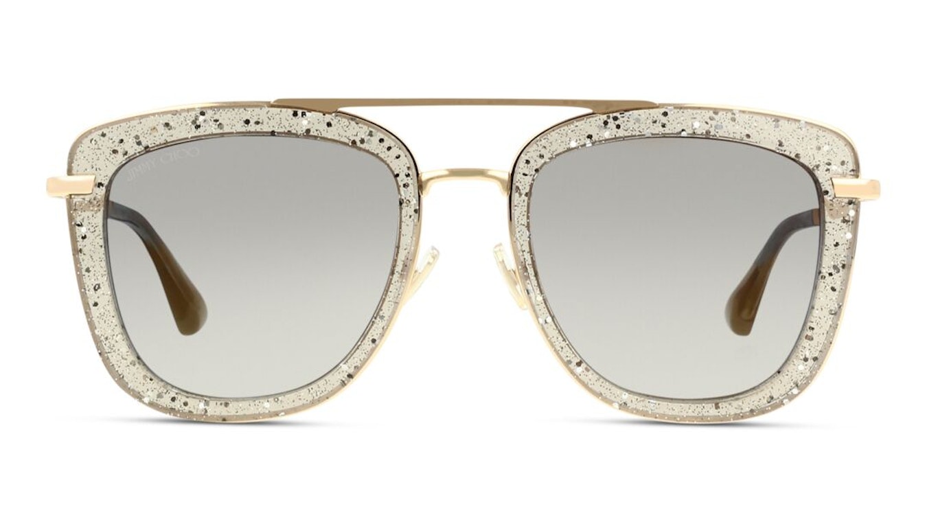 Jimmy Choo Glossy Gold Women's Sunglasses Vision Express