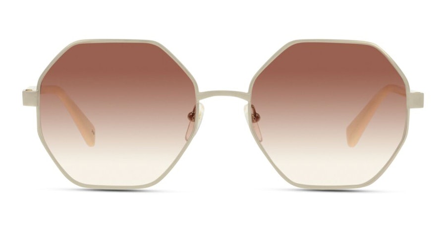 Longchamp LO 106S Women's Sunglasses Brown/Silver