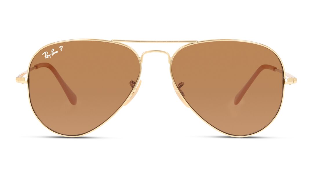 ray ban sunglasses aviator brown