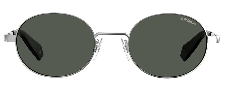 Polaroid Oval Pop PLD 6066/S Unisex Sunglasses Grey/Silver