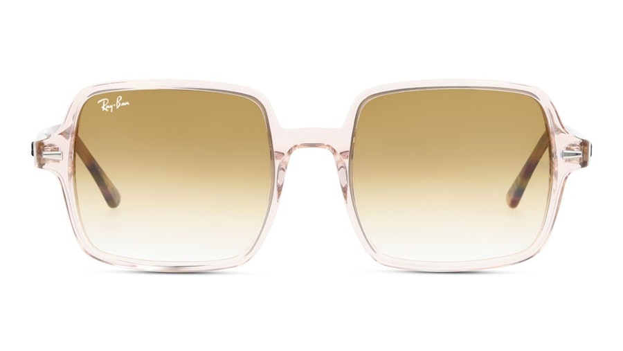 Ray-Ban Square II RB 1973 Women's Sunglasses Brown/Pink