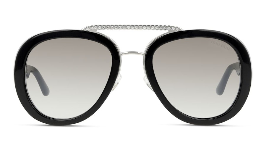 Miu Miu MU 05VS Women's Sunglasses Brown/Black
