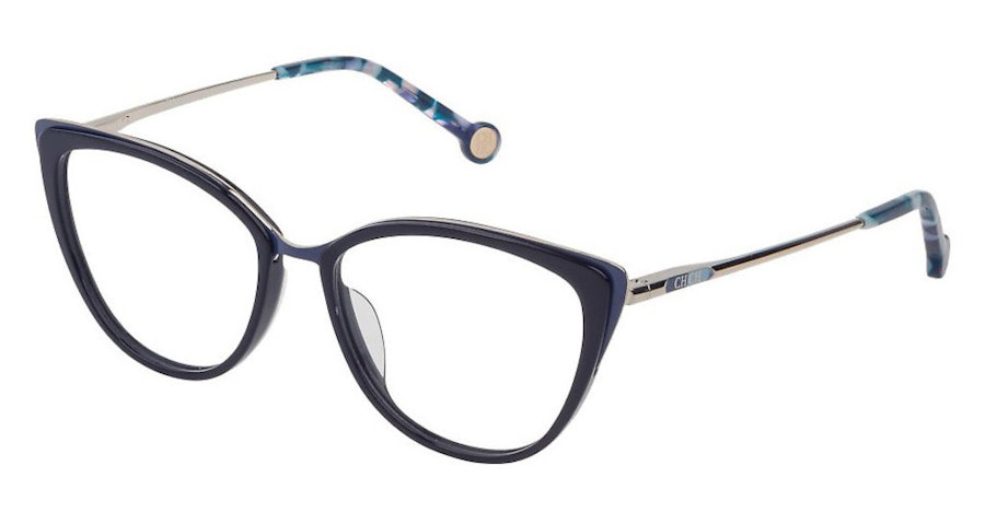 Carolina Herrera VH E853 (09AG) Glasses Blue