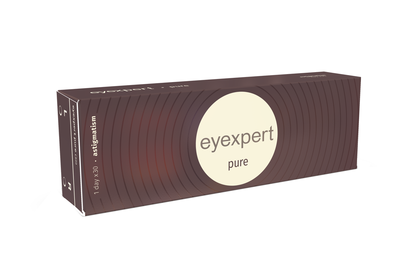 Angle_Left01 Eyexpert Eyexpert Pure (1 day toric for astigmatism) Daily 30 lenses per box, per eye