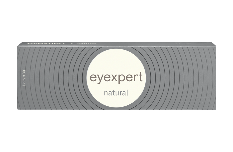 Front Eyexpert Eyexpert Natural (1 day) Daily 30 lenses per box, per eye