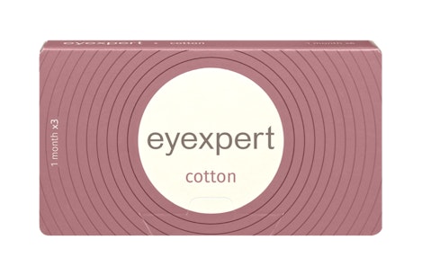 Eyexpert Eyexpert Cotton Monthly 3 lenses per box, per eye