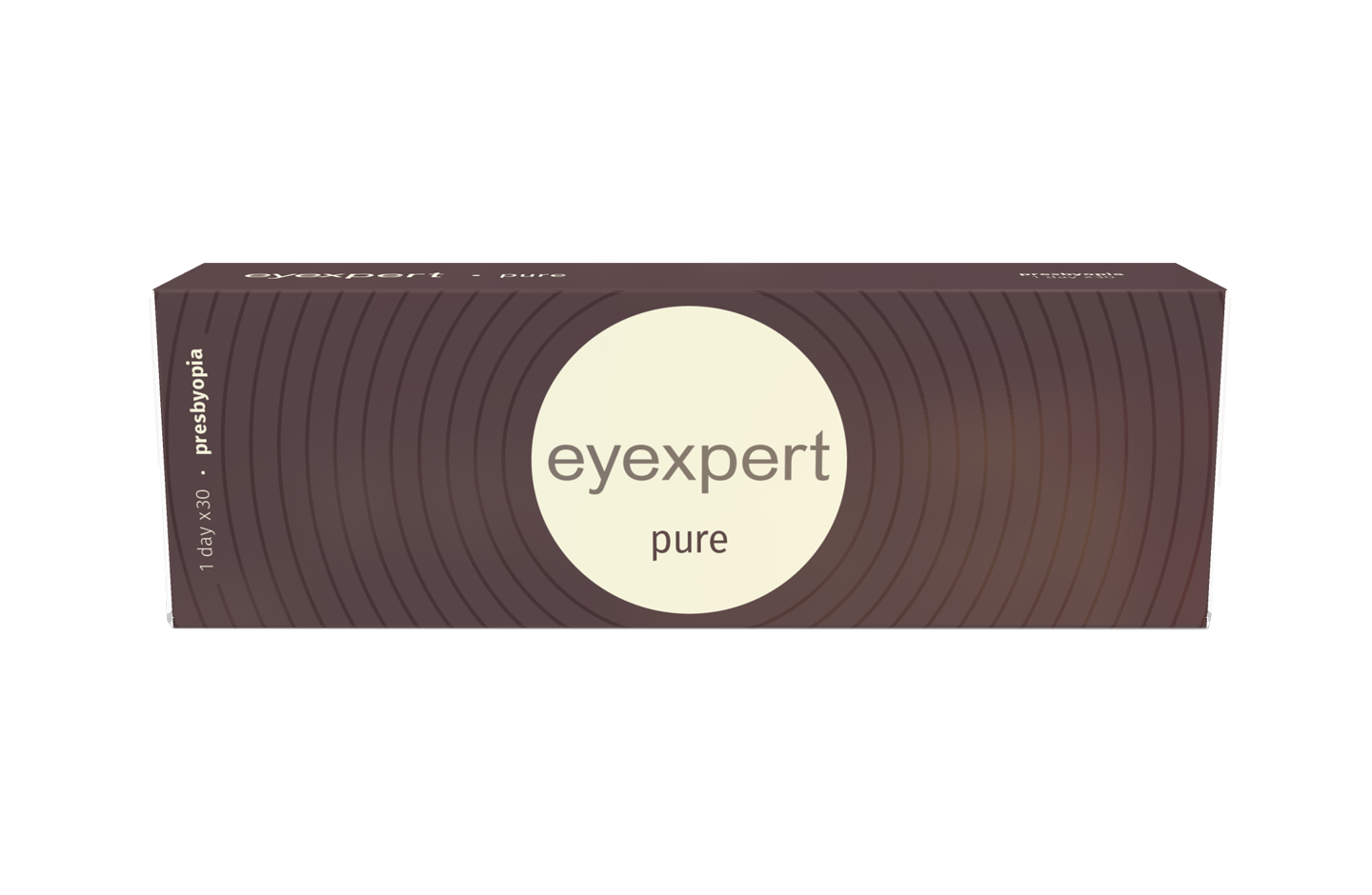 Front Eyexpert Eyexpert Pure (1 day multifocal) Daily 30 lenses per box, per eye