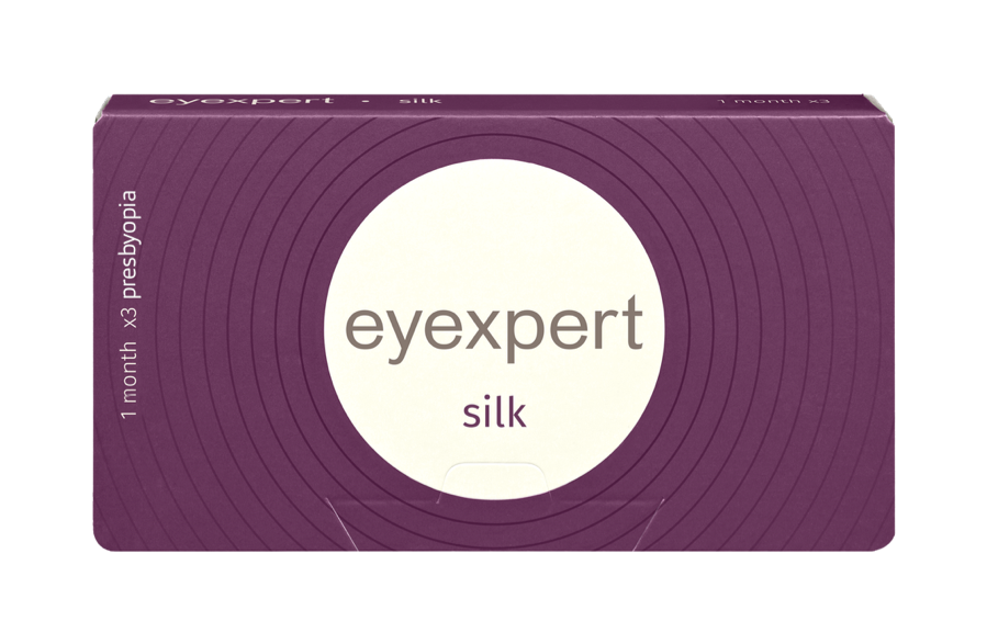 Front Eyexpert Eyexpert Silk (Multifocal) Monthly 3 lenses per box, per eye
